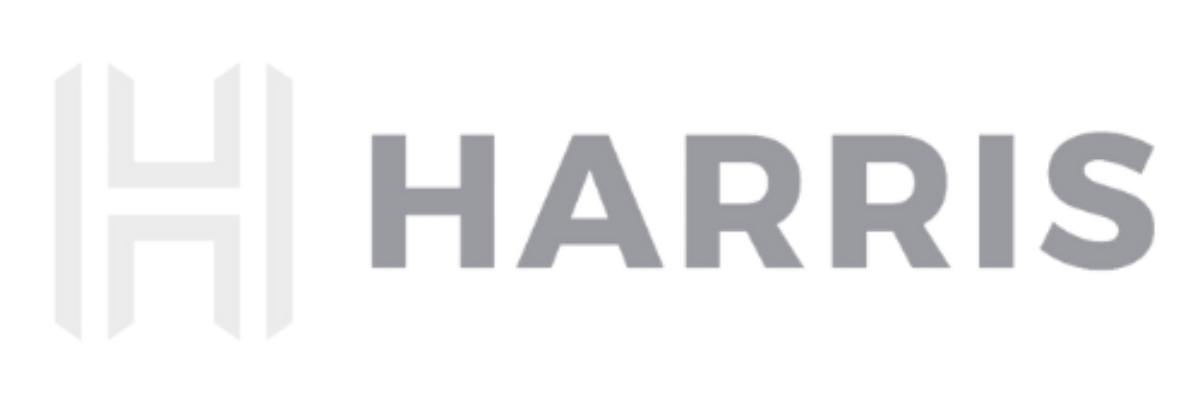 Harris Company LogoBanner (Gray)
