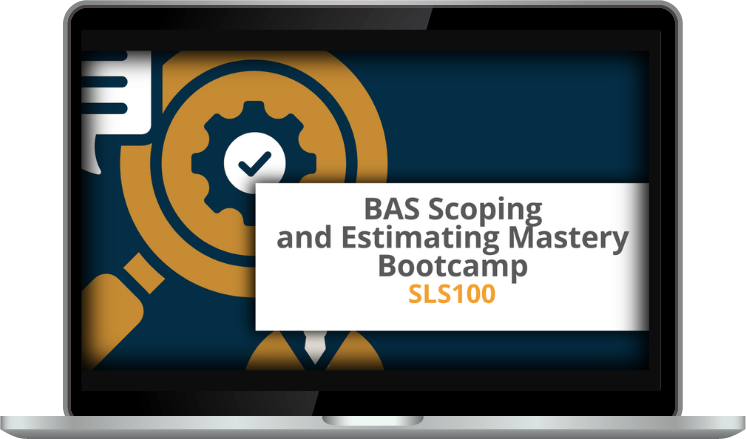 Bas Studyhub BAS Scoping and Estimating Mastery Bootcamp | SBA