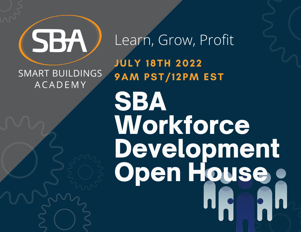 Workforce Development Academy Webinar: Smart Buildings Academy Workforce Development Open House